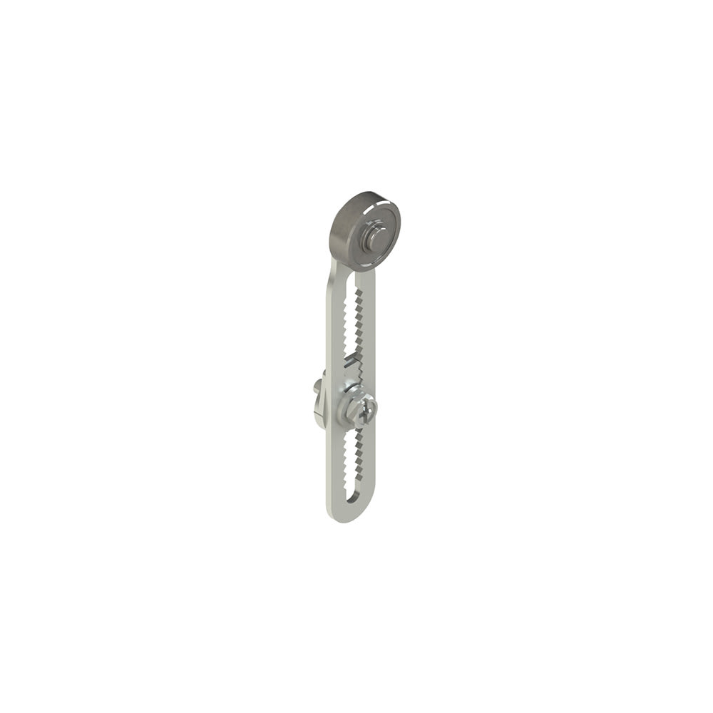 PIZZATO ELETTRICA - Leva regolabile dentellata con rotella in metallo diametro 20 mm