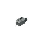 PIZZATO ELETTRICA - Connettore in metallo per custodie NA e NB con micro B02