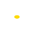 PIZZATO ELETTRICA - Lente per pulsante rasato colore giallo, senza marcatura