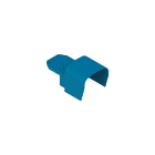 PIZZATO ELETTRICA - Protezione chiusa in tecnopolimero per serie PC. Colore: blu. AC 1276