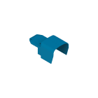 PIZZATO ELETTRICA - Protezione chiusa in tecnopolimero per serie PC. Colore: blu. AC 1276