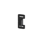 PIZZATO ELETTRICA - Staffa azionatore NX per versione scorrevole profilo 40 mm