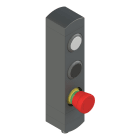 PIZZATO ELETTRICA - Pulsantiera di comando serie BN BN AC3ZA12