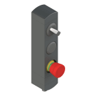 PIZZATO ELETTRICA - Pulsantiera di comando serie BN BN AC3ZA30