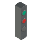 PIZZATO ELETTRICA - Pulsantiera di comando serie BN BN AC3ZA50