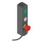 PIZZATO ELETTRICA - Pulsantiera di comando serie BN BN AC3ZB07