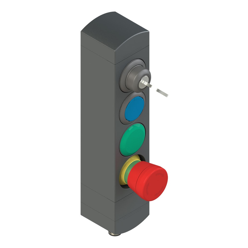 PIZZATO ELETTRICA - Pulsantiera di comando serie BN BN AC4ZA71