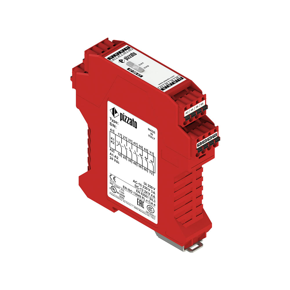 PIZZATO ELETTRICA - Modulo di espansione 4NO+2NC temporizzato alla diseccitazione CS ME-20VU24-TF1