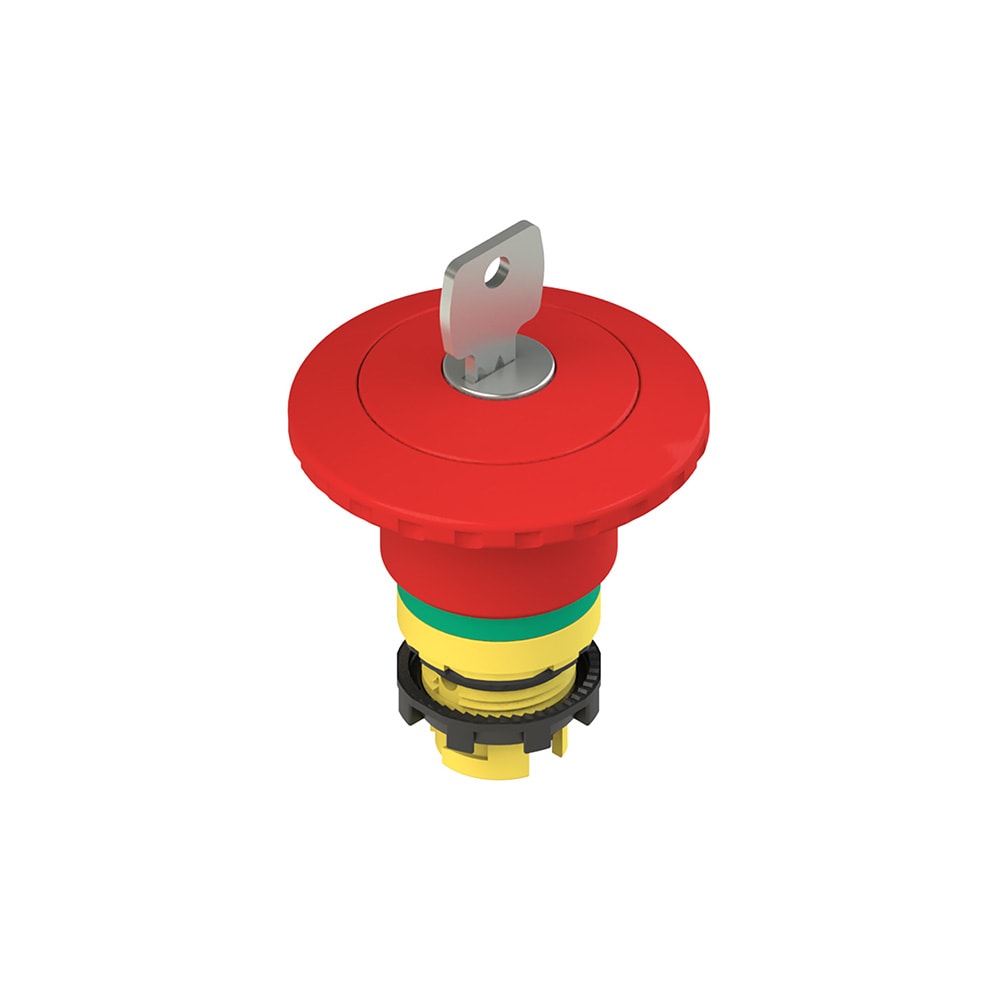 PIZZATO ELETTRICA - PULSANTE D'EMERGENZA CON SBLOCCO A SERRA E2 1PEBZ6731