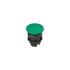 PIZZATO ELETTRICA - Pulsante luminoso a fungo verde E2 1PL1F4410