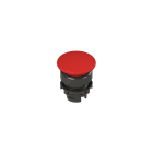 PIZZATO ELETTRICA - Pulsante ad impulso a fungo rosso E2 1PU2F3410