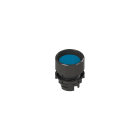 PIZZATO ELETTRICA - Pulsante ad impulso protetto blu E2 1PU2P6210