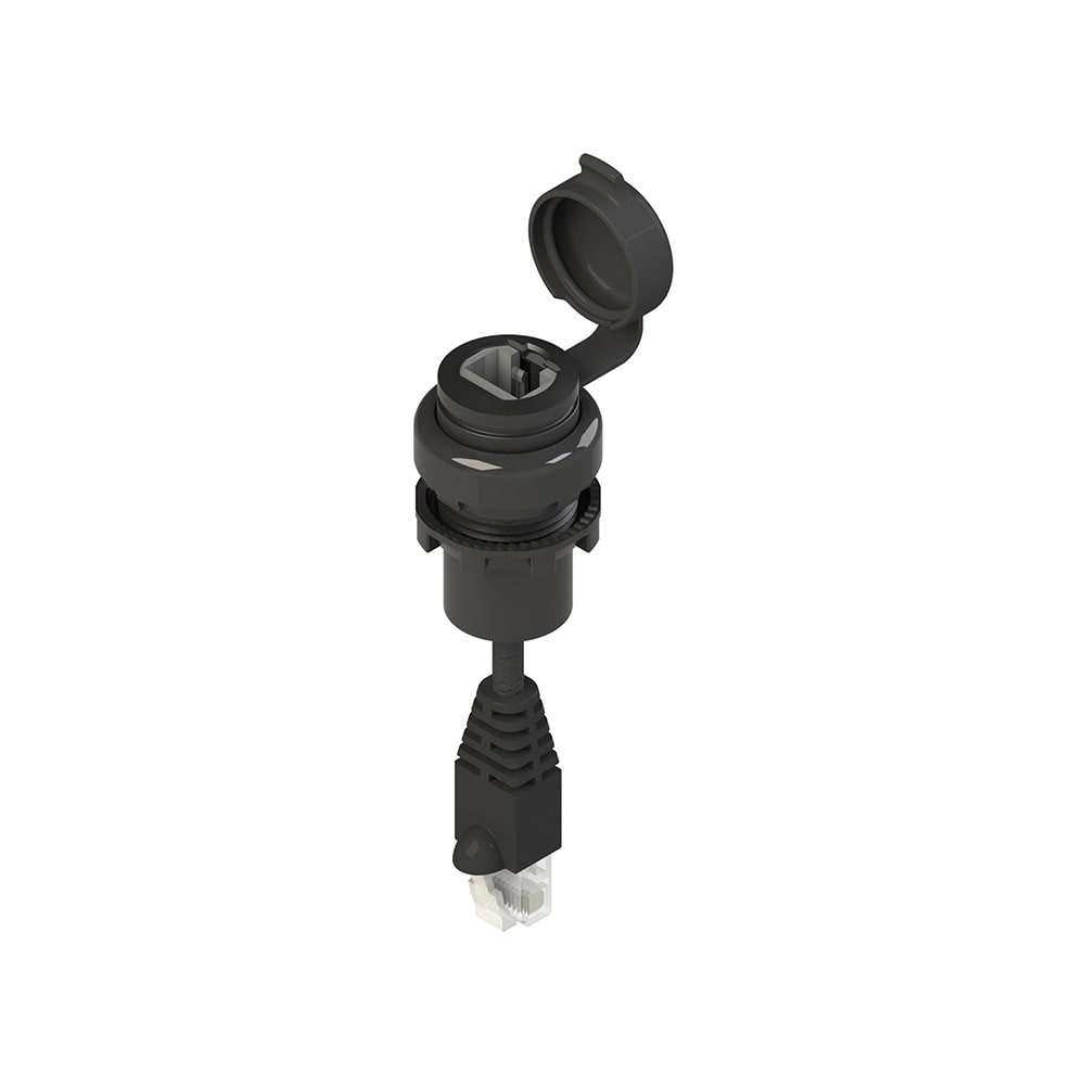 PIZZATO ELETTRICA - Presa RJ45 serie EROUND