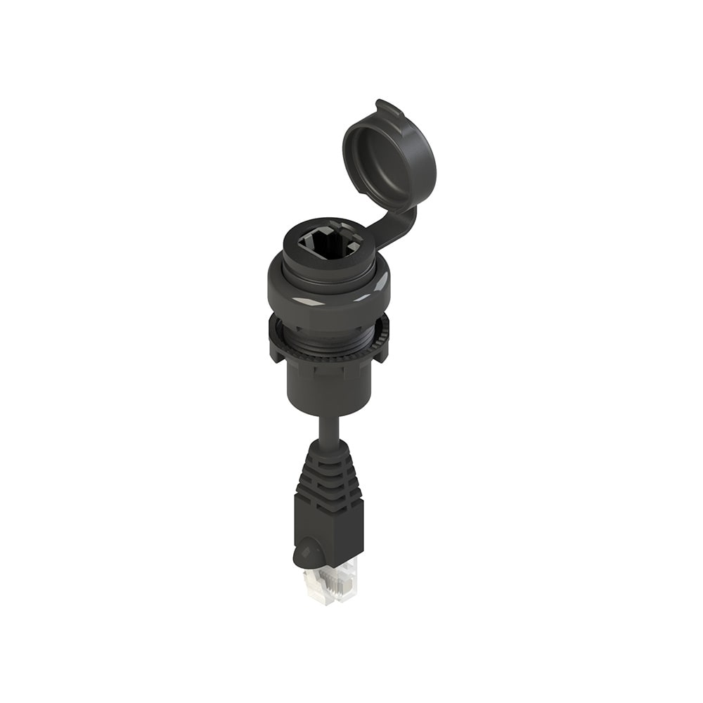 PIZZATO ELETTRICA - Presa RJ45 serie EROUND