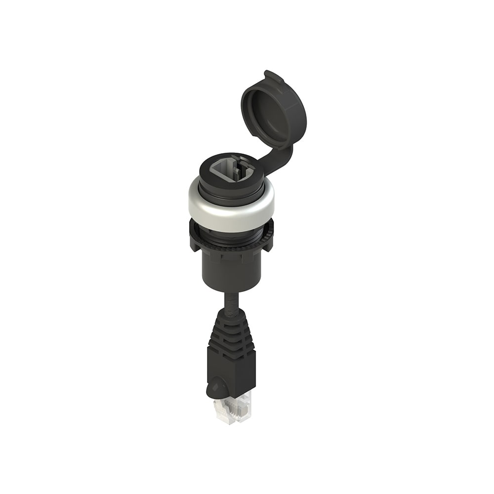 PIZZATO ELETTRICA - Presa RJ45 serie EROUND
