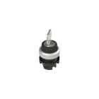 PIZZATO ELETTRICA - Selettore a chiave a 2 posizioni nero senza marcatura E2 1SC2DCA19AA