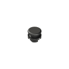 PIZZATO ELETTRICA - Tappo di chiusura nero per fori diametro 22 mm