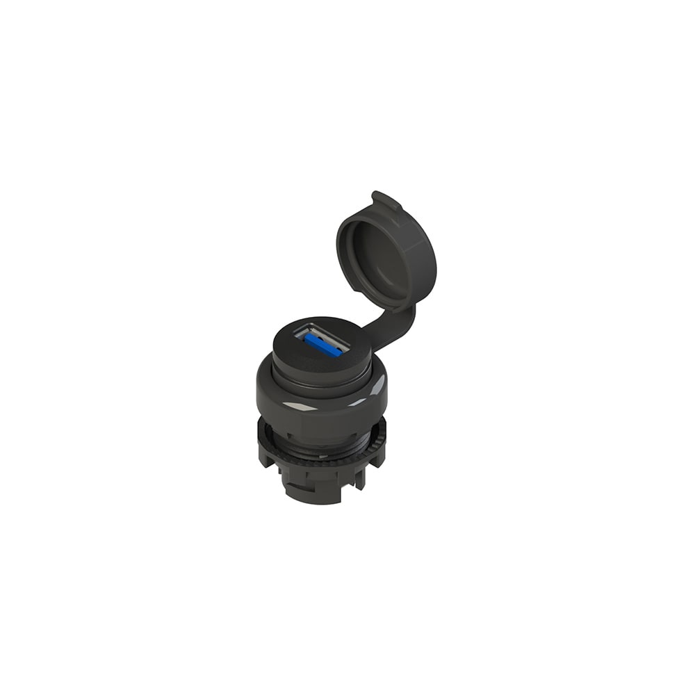 PIZZATO ELETTRICA - Presa USB 3.0 serie EROUND