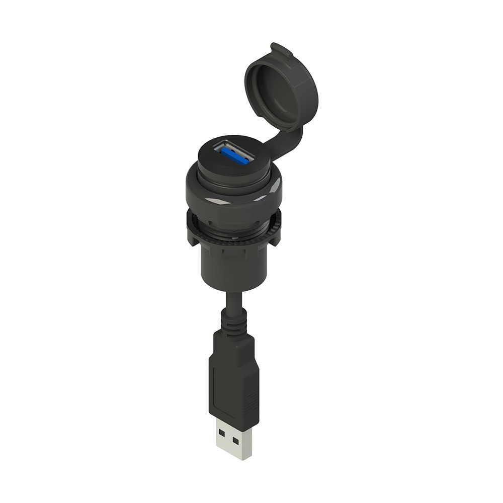 PIZZATO ELETTRICA - Presa USB 3.0 serie EROUND