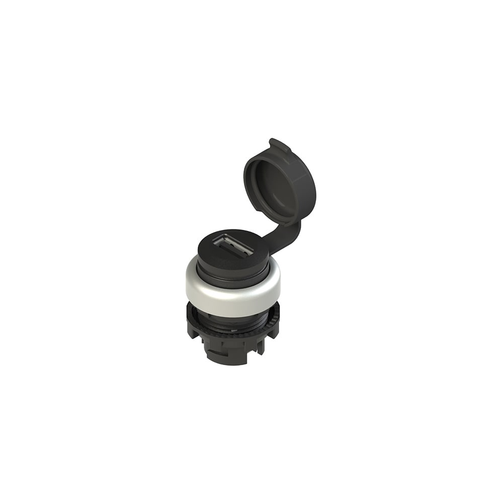 PIZZATO ELETTRICA - Presa USB 2.0 serie EROUND