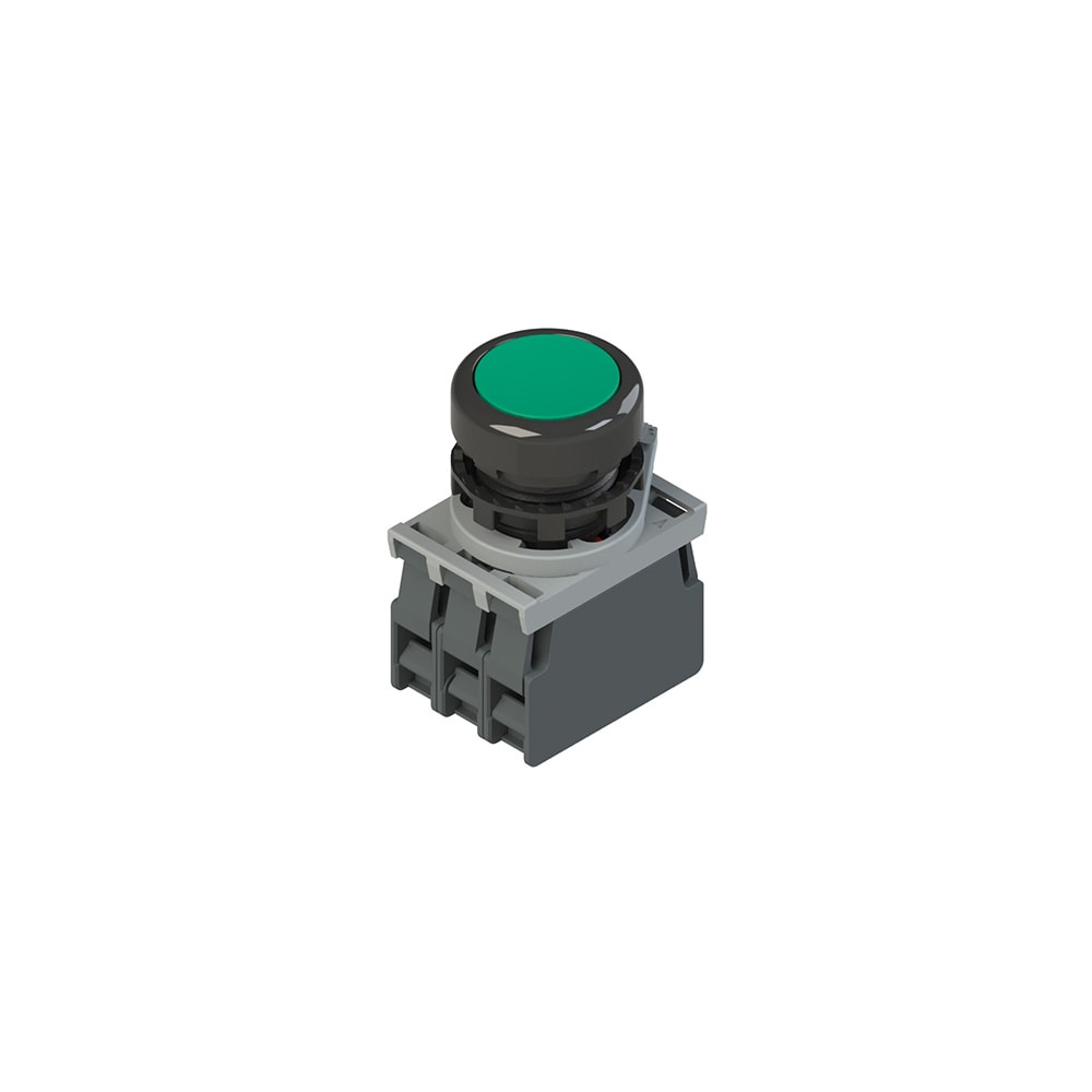 PIZZATO ELETTRICA - Unità completa con pulsante luminoso, base di aggancio e contatto