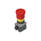 PIZZATO ELETTRICA - Unità completa con pulsante d'emergenza, base d'aggancio e contatti E2 AC-DXBC1002