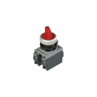 PIZZATO ELETTRICA - Unità completa con selettore a 4 posizioni, base d'aggancio e contatti E2 AC-DXBC2218