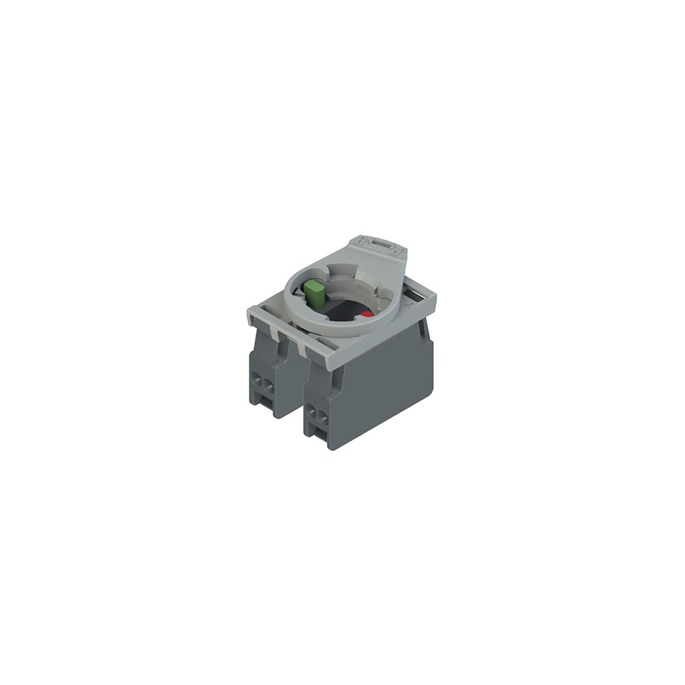 PIZZATO ELETTRICA - Unità completa con Unità di contatto 1NC e 1NO e base di aggancio