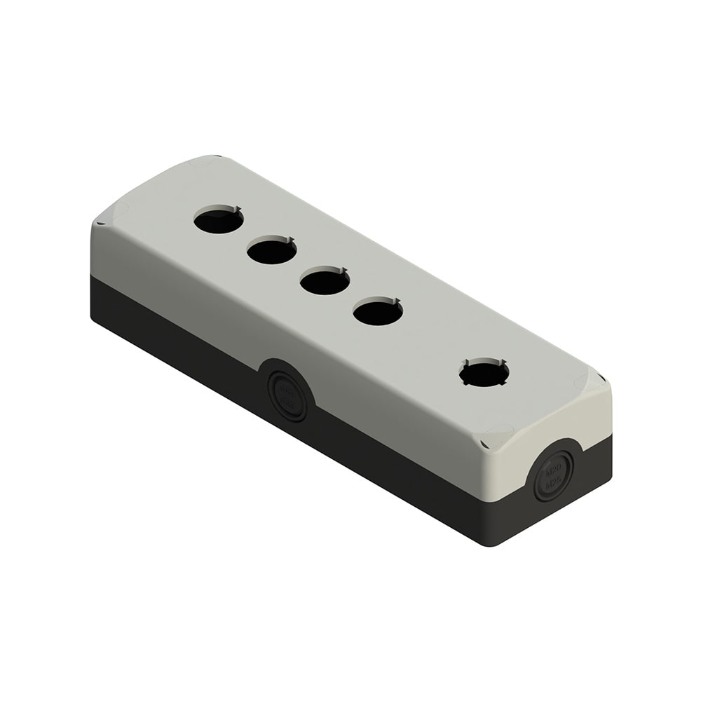 PIZZATO ELETTRICA - Scatole per settore automazione, coperchio grigio ES 36003