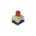 PIZZATO ELETTRICA - Unità completa con scatola, pulsante di emergenza, disco luminoso e contatti ES AC31434