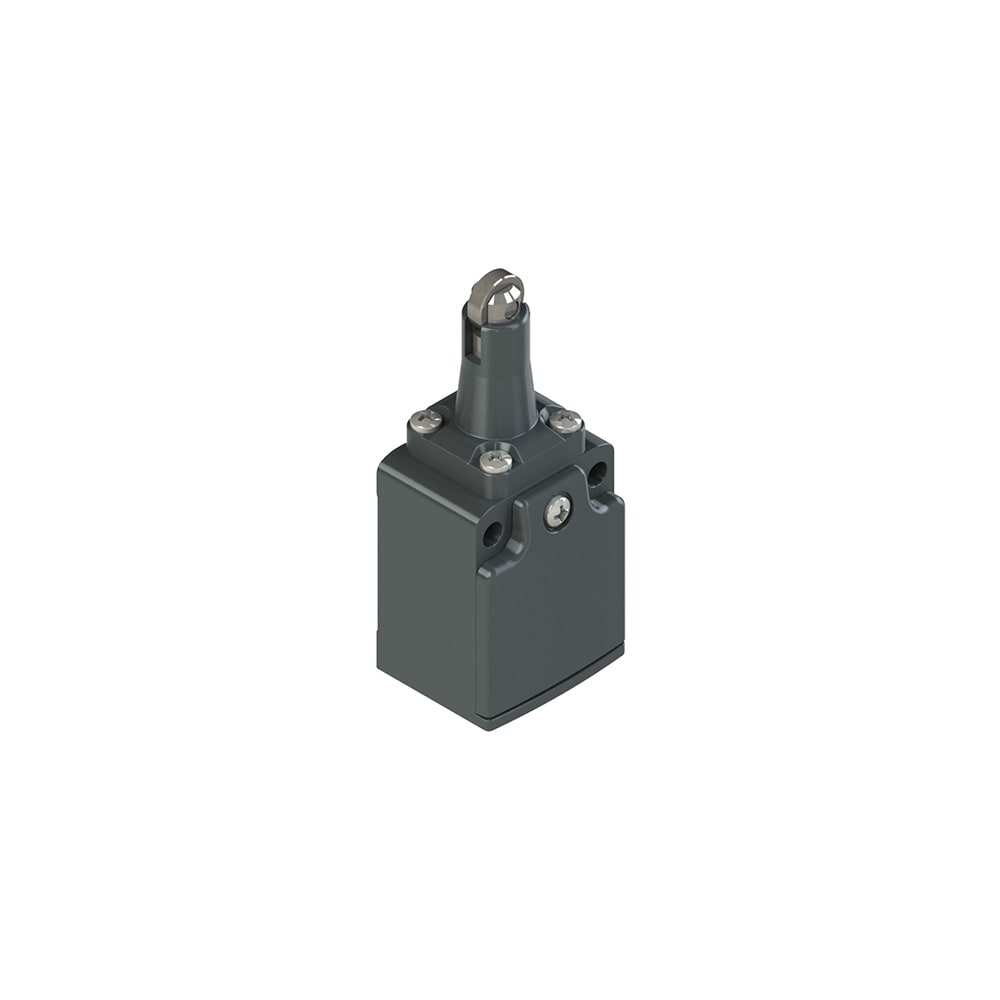 PIZZATO ELETTRICA - Interruttore di posizione a pistoncino inox con rotella