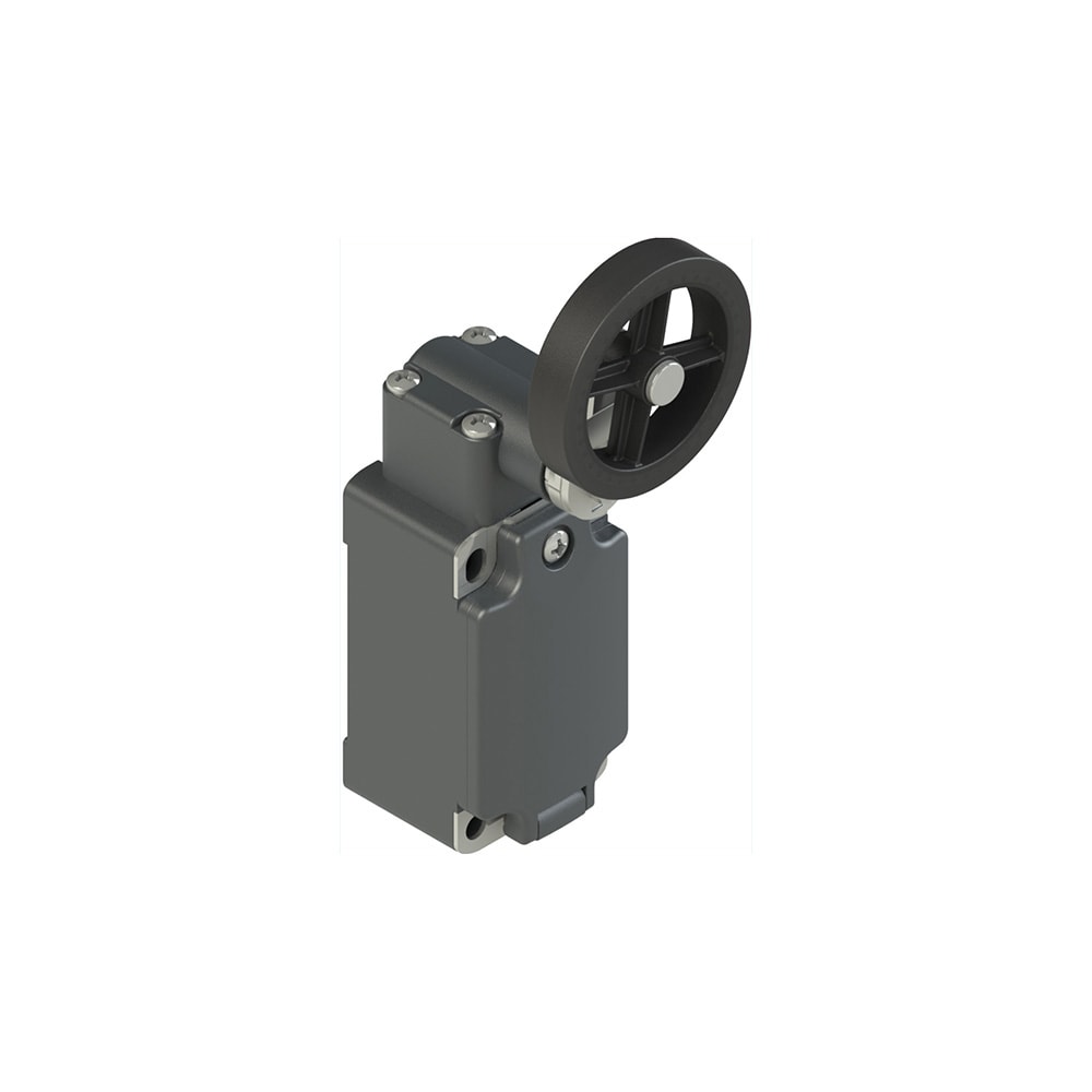 PIZZATO ELETTRICA - Interruttore di posizione a leva girevole con rotella FP 1631-M2R26