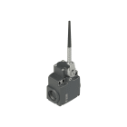 PIZZATO ELETTRICA - Interruttore di posizione a leva girevole con asta flessibile con puntale