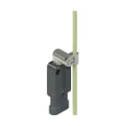 PIZZATO ELETTRICA - Interruttore precablato modulare a leva girevole in metallo con asta in fibra di vetro diam.6x200 regolabile