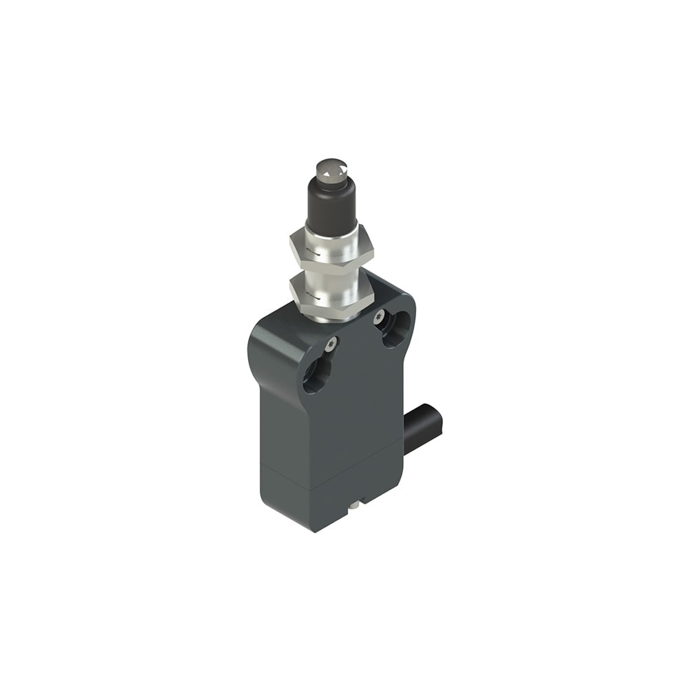 PIZZATO ELETTRICA - Interruttore precablato modulare a pistoncino con canotto filettato M12 e guarnizione esterna