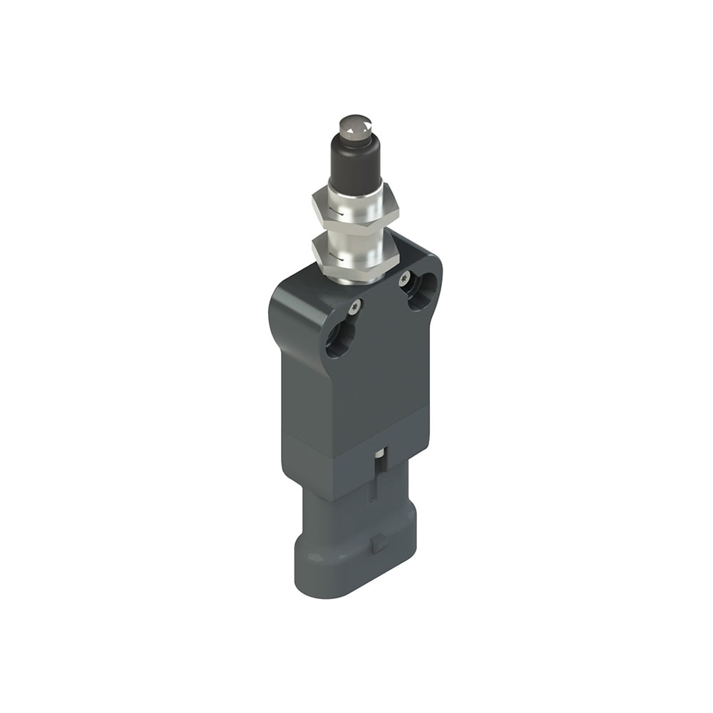 PIZZATO ELETTRICA - Interruttore precablato modulare a pistoncino con canotto filettato M12 e guarnizione esterna