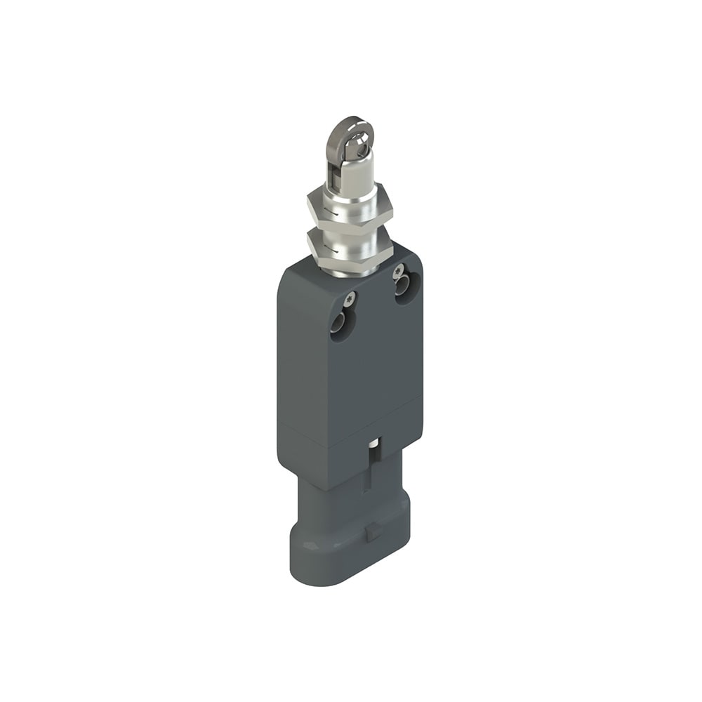 PIZZATO ELETTRICA - Interruttore precablato modulare a pistoncino con rotella e canotto filettato M12