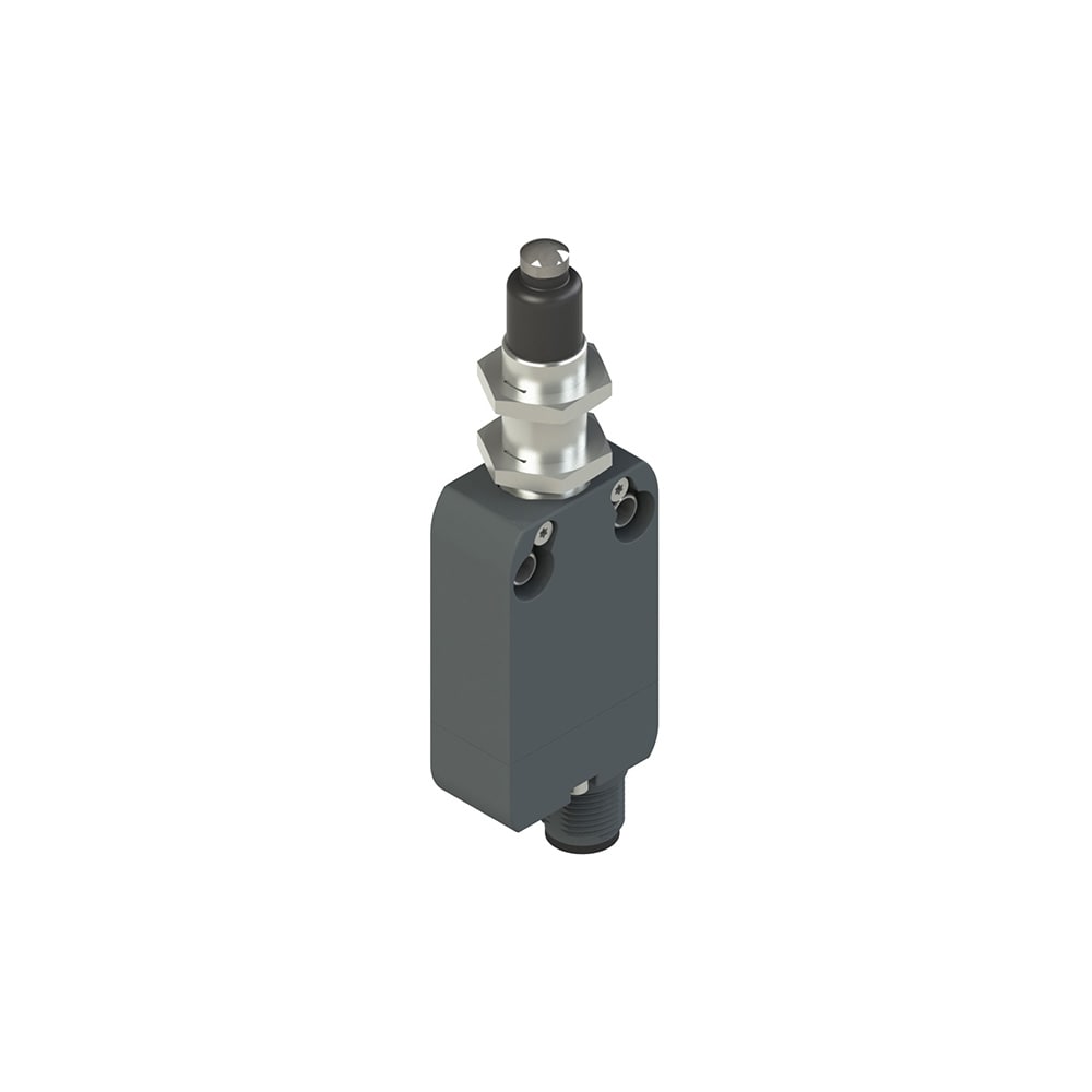 PIZZATO ELETTRICA - Interruttore precablato modulare a pistoncino con canotto filettato M12 e guarnizione esterna