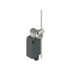 PIZZATO ELETTRICA - Interruttore precablato modulare a leva girevole in metallo con asta inox diam. 3x125 regolabile