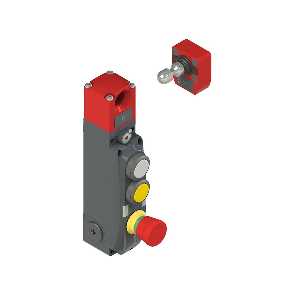 PIZZATO ELETTRICA - Interruttore di sicurezza con blocco serie NG con dispositivi di comando integrati, completo di azionatore
