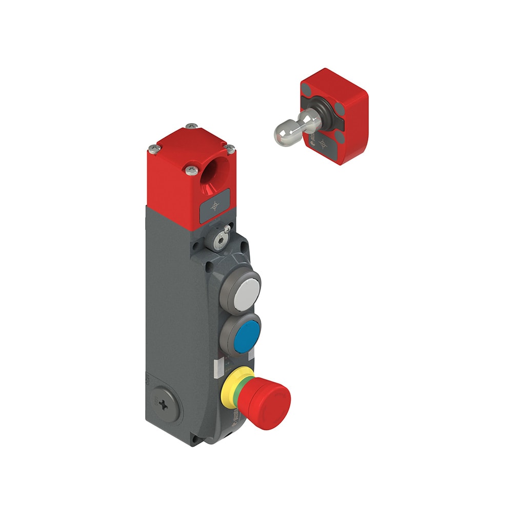 PIZZATO ELETTRICA - Interruttore di sicurezza con blocco serie NG con dispositivi di comando integrati, completo di azionatore