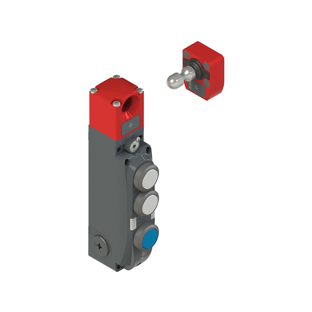 PIZZATO ELETTRICA - Interruttore di sicurezza con blocco serie NG con dispositivi di comando integrati, completo di azionatore