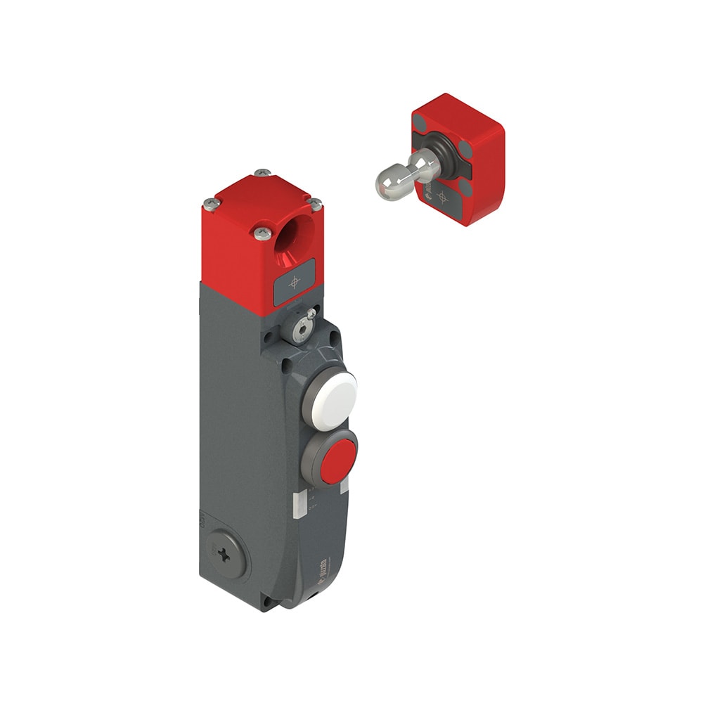 PIZZATO ELETTRICA - Interruttore di sicurezza con blocco serie NG con dispositivi di comando integrati, completo di azionatore