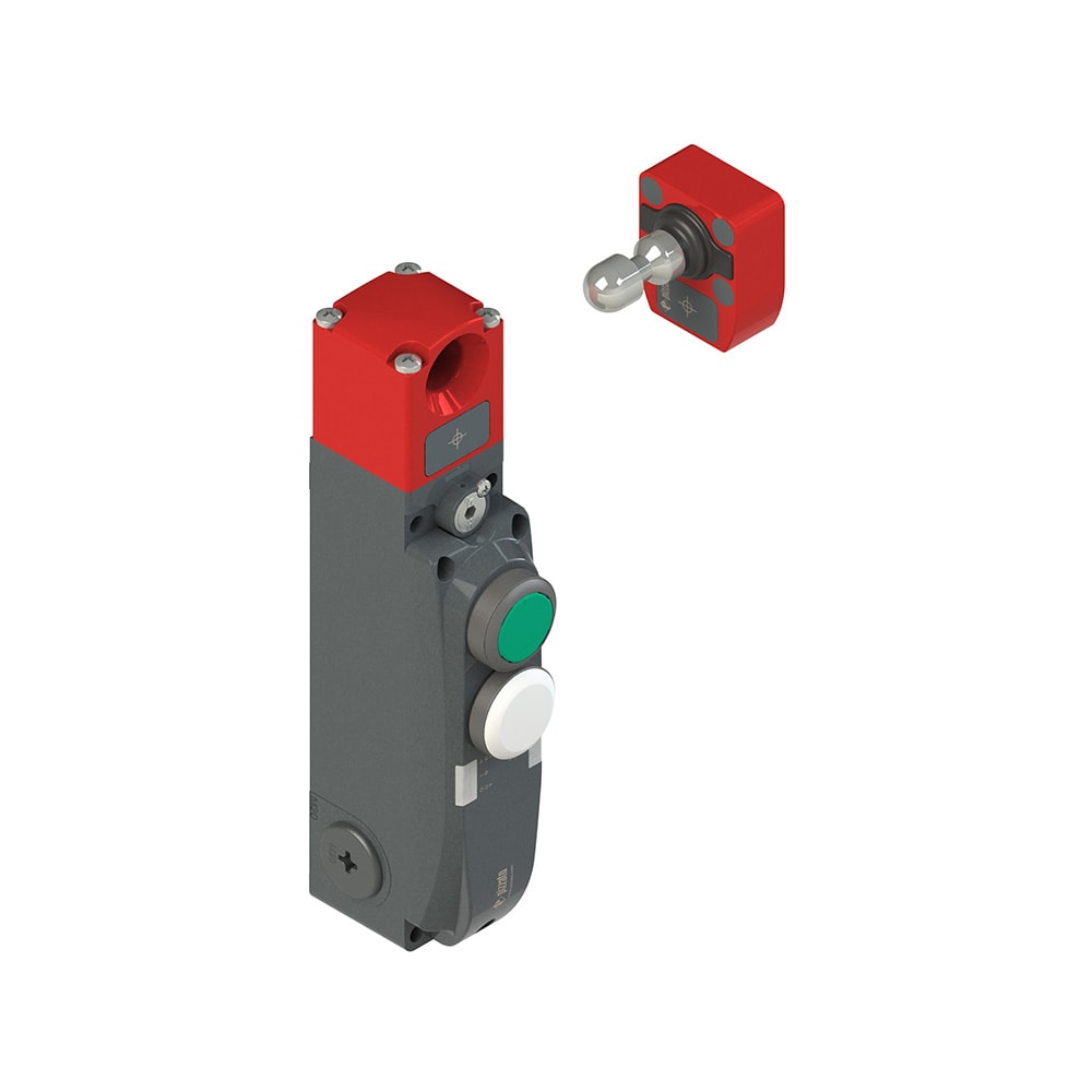 PIZZATO ELETTRICA - Interruttore di sicurezza con blocco serie NG con dispositivi di comando integrati, completo di azionatore