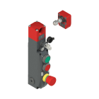 PIZZATO ELETTRICA - Interruttore di sicurezza con blocco serie NG con dispositivi di comando integrati, completo di azionatore