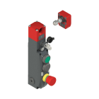 PIZZATO ELETTRICA - Interruttore di sicurezza con blocco serie NG con dispositivi di comando integrati, completo di azionatore