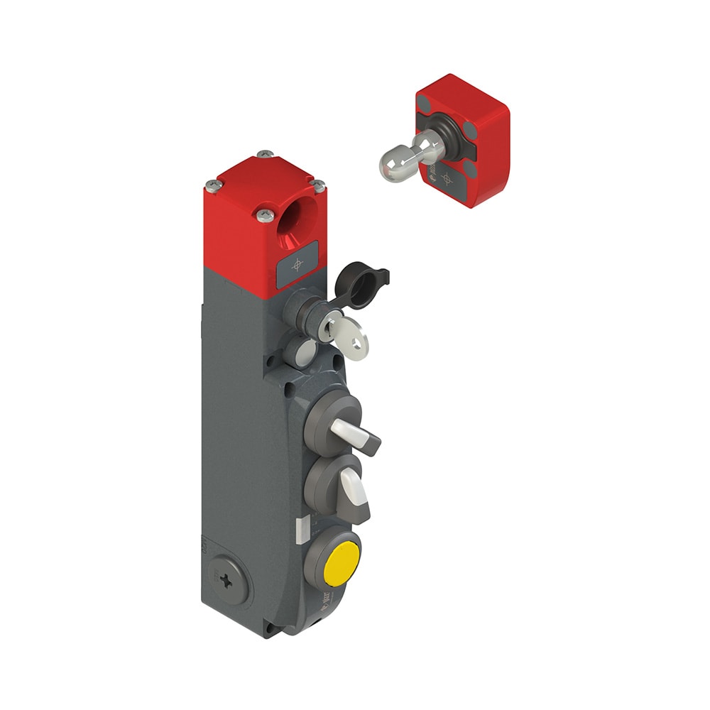 PIZZATO ELETTRICA - Interruttore di sicurezza con blocco serie NG con dispositivi di comando integrati, completo di azionatore
