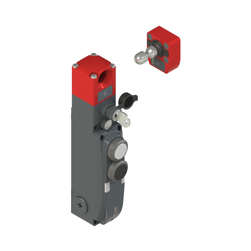 PIZZATO ELETTRICA - Interruttore di sicurezza con blocco serie NG con dispositivi di comando integrati, completo di azionatore