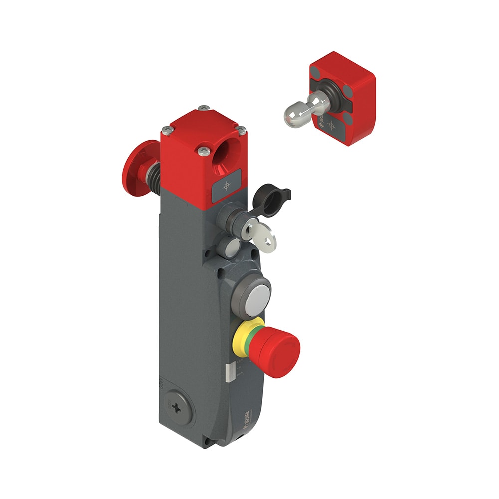 PIZZATO ELETTRICA - Interruttore di sicurezza con blocco serie NG con dispositivi di comando integrati, completo di azionatore
