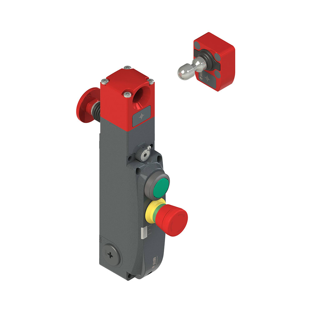 PIZZATO ELETTRICA - Interruttore di sicurezza con blocco serie NG con dispositivi di comando integrati, completo di azionatore